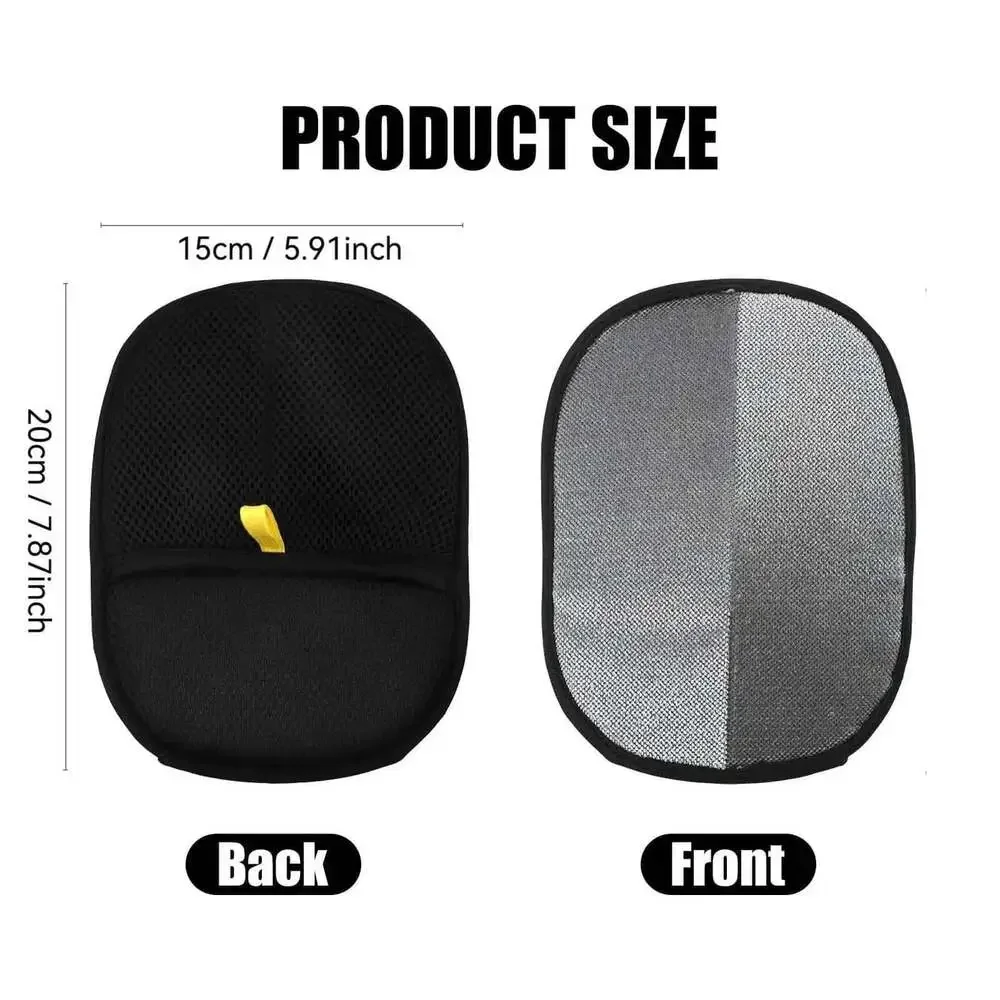 Pet Hair Cleaning Removal Gloves Pet Double-Sided Grooming Glove Reusable Tool S
